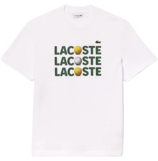 Lacoste Ball Print T-Skjorte