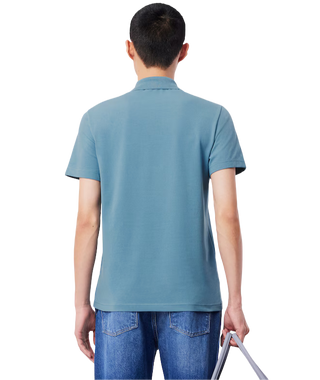 Lacoste Cotton Blend Polo Herre
