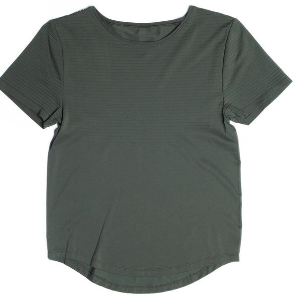 State Of Mind Boxy T-Skjorte Dark Olive