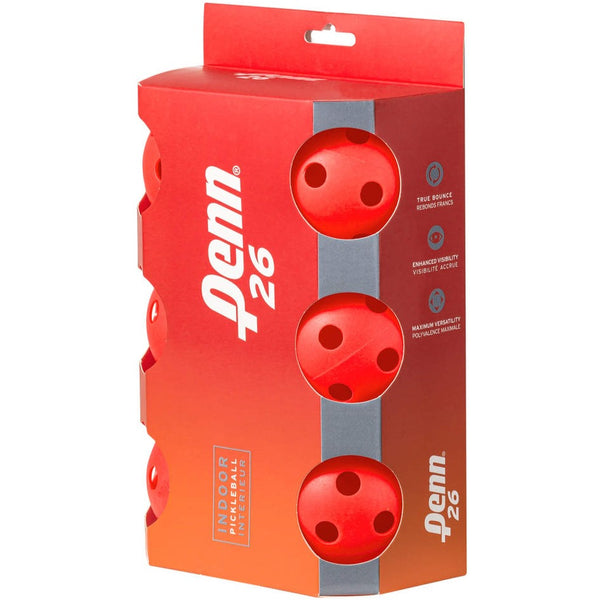 Penn 26 Indoor Pickleballballer 6 pack
