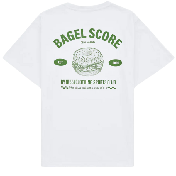 Nibbi Clothing Bagel Score T-Skjorte