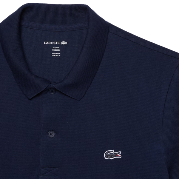 Lacoste Cotton Blend Polo Herre