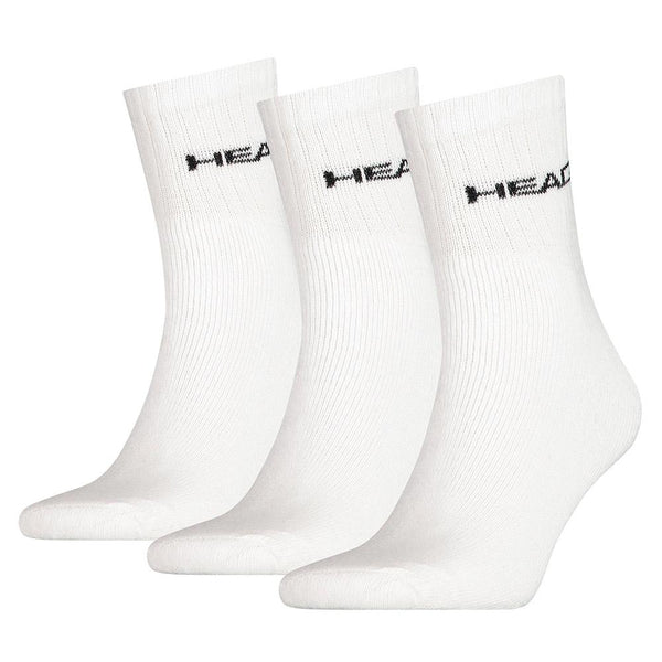 Head Short Crew Sokker 3-Pack Hvit