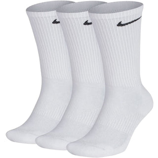 Kjøp hvit Nike Everyday Cotton Crew Tennissokker 3 Pack