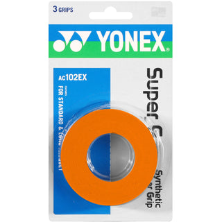 Kjøp oransje Yonex Super Grap 3 Pack