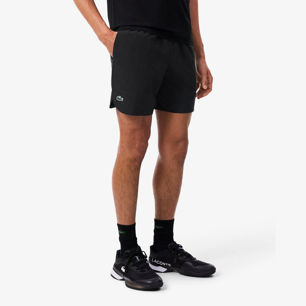 Lacoste Novak Djokovic On Court Shorts Herre Svart på modell