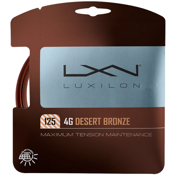 Luxilon 4G Desert Bronze Enkeltsett