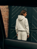 Caspara All-Star Hoodie Dame Grey Melange/Black