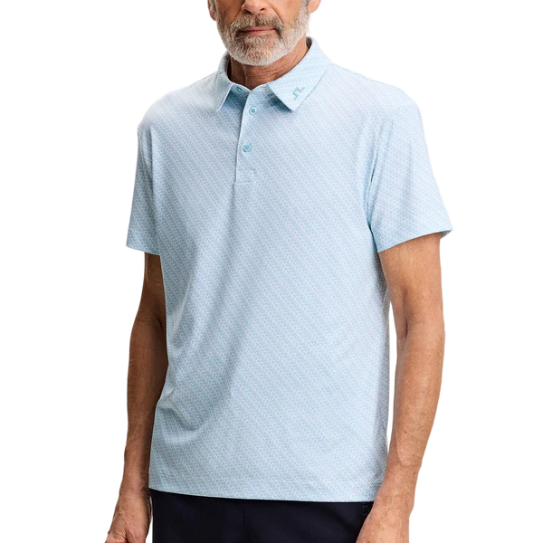 J.Lindeberg Tod Print Polo Herre
