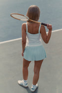 Caspara Racquet Club Singlet Dame White