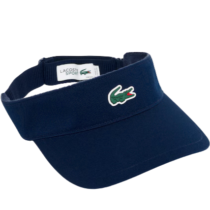 Lacoste Diamond Taffeta Sport Visor