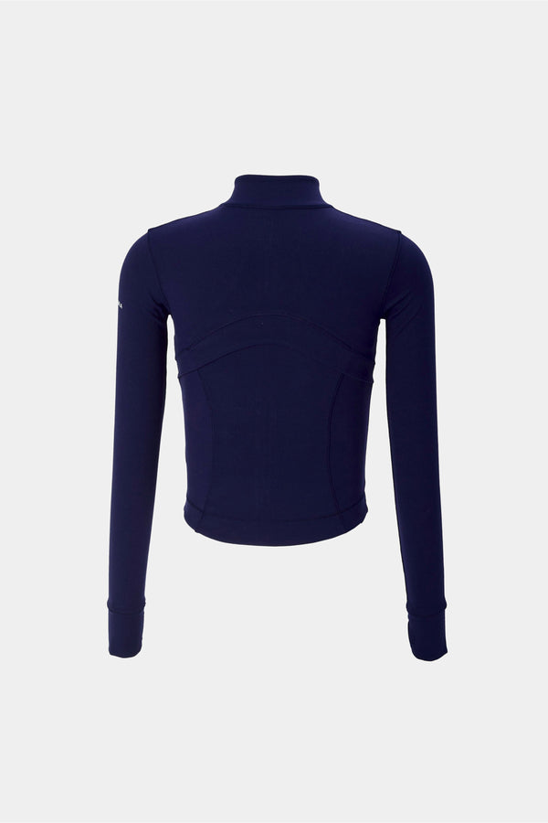 Caspara Sculptluxe® Zip Jacket Dame Navy