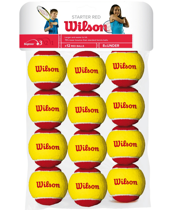 Wilson Starter Red 12-Pack