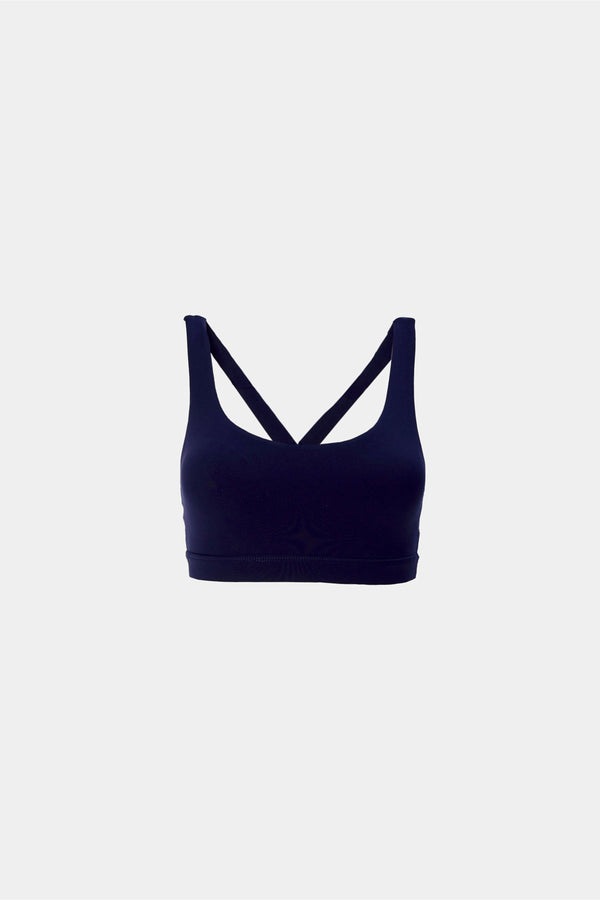 Caspara Cloudform® Crossback Sports Bra Dame Navy