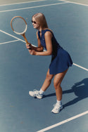 Caspara Racquet Club Tennis Skirt Dame Navy