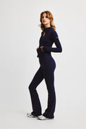 Caspara Cloudform® Yoga Pant Regular Dame Navy