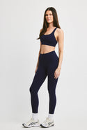 Caspara Cloudform® Leggings Regular Dame Navy