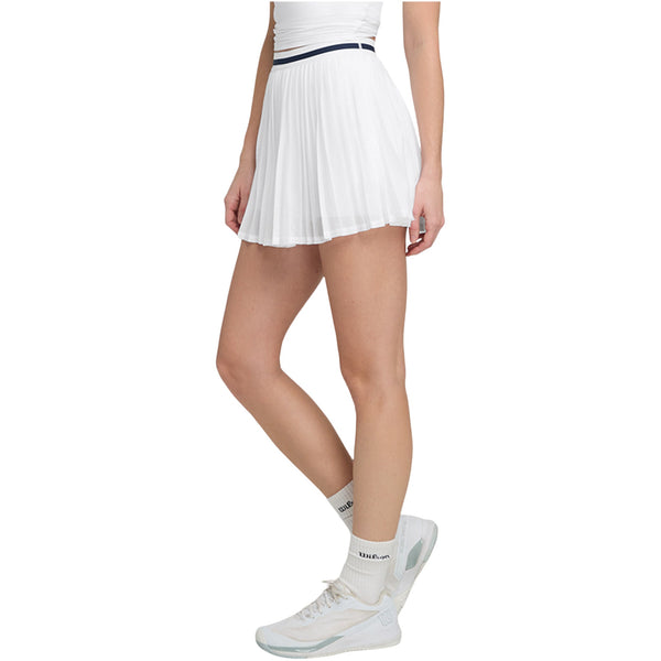 Wilson Team Pleated Skirt Dame - hvit fra siden