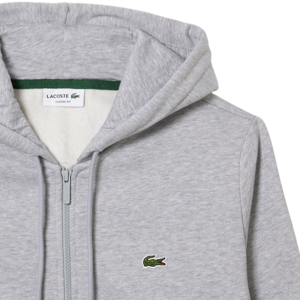 Lacoste Zip-Up Fleece Hoodie Herre