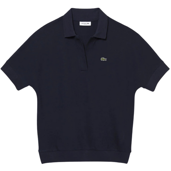 Lacoste Open Neck Polo Dame