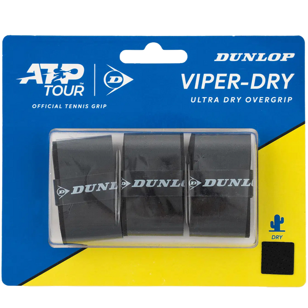 Dunlop Viper Dry Overgrip 3-Pack
