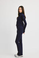 Caspara Cloudform® Yoga Pant Regular Dame Navy