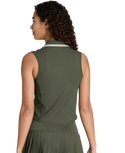 Wilson Rib Sleeveless Polo Dame
