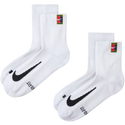NikeCourt Multiplier Max Tennis Ankle Socks 2-P