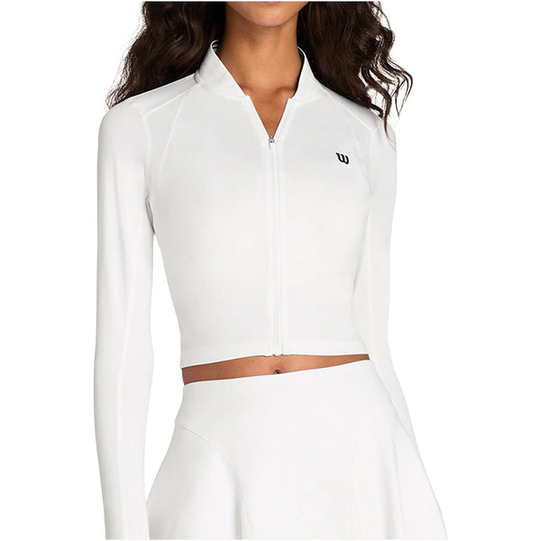 Wilson All Day Full Zip Dame - halvfigur front