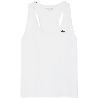 Kjøp hvit Lacoste Sport Slim Fit Tank Top Dame