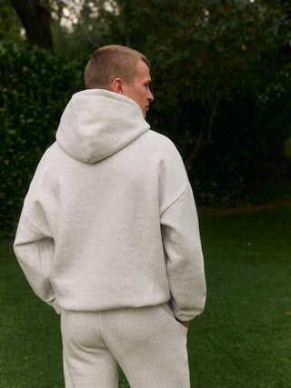 Caspara All-Star Hoodie Herre Grey Melange/Black