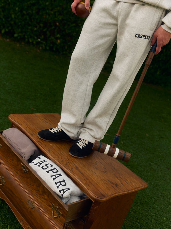 Caspara All-Star SL Pants Herre Grey Melange/Black