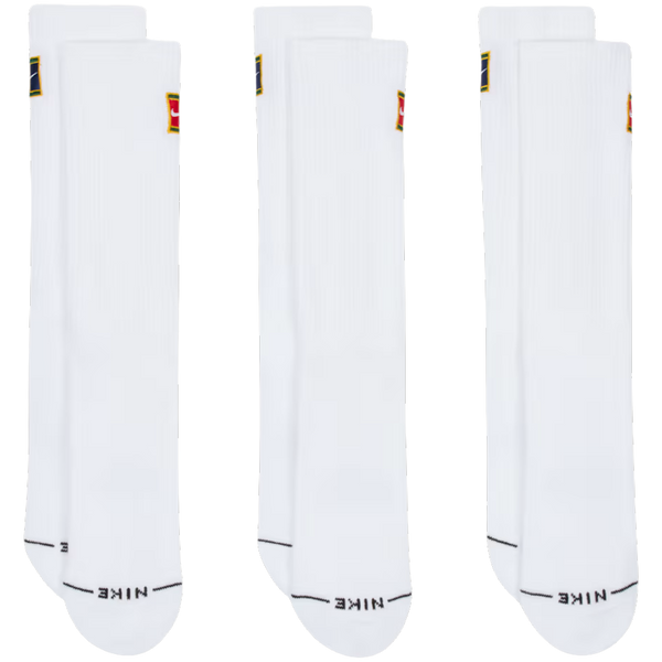 Nike Everyday Elevated Crew Tennis Socks 3-P
