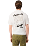 Lacoste Printed Golf T-Skjorte Herre