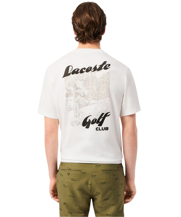Lacoste Printed Golf T-Skjorte Herre