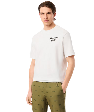 Lacoste Printed Golf T-Skjorte Herre