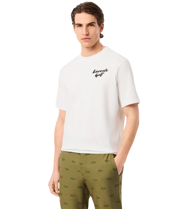 Lacoste Printed Golf T-Skjorte Herre