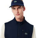 Lacoste Sport Quarter Zip Layering Vest