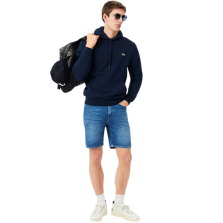 Lacoste Cotton Fleece Hoodie Herre
