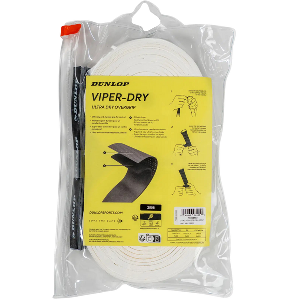 Dunlop Viper-Dry Overgrip 30-Pack