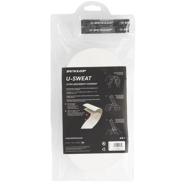 Dunlop U-Sweat Overgrip 30-Pack