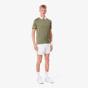 Lacoste Novak Djokovic On Court Shorts Herre Offwhite på modell