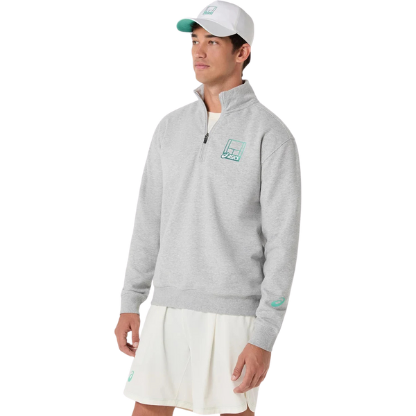 Asics Court Core Graphic Half Zip Herre
