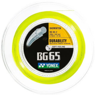 Kjøp gul Yonex BG65