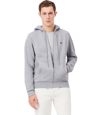 Lacoste Zip-Up Fleece Hoodie Herre
