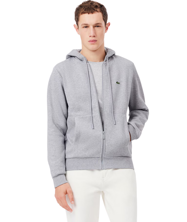 Lacoste Zip-Up Fleece Hoodie Herre