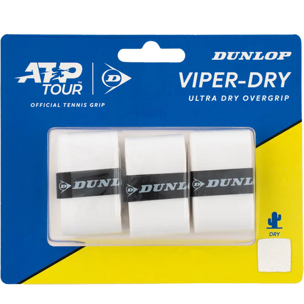 Dunlop Viper Dry Overgrip 3-Pack