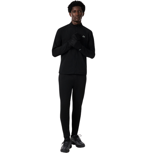 Lacoste Ultra Dry Stretch Zip Mid Layer Herre Svart