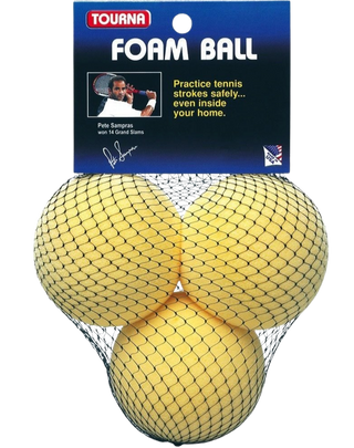 Tourna Foam Ball 3-Pack