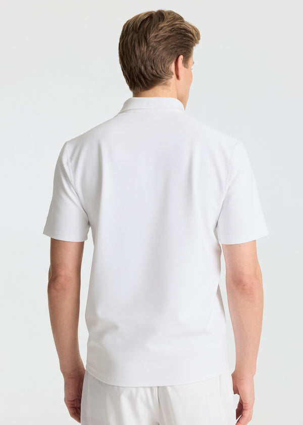Caspara Vantage Polo Tee Herre White